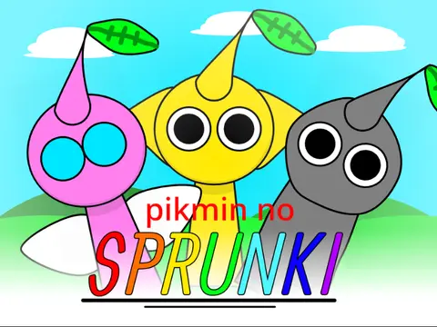 Play Pikmin No Sprunki Mod & Sprunki Incredibox Game Free Online